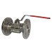 SS Ball Valve Flanged End  IC Forged Investment Casting Three Piece CF 8 Stainless Steel 304.